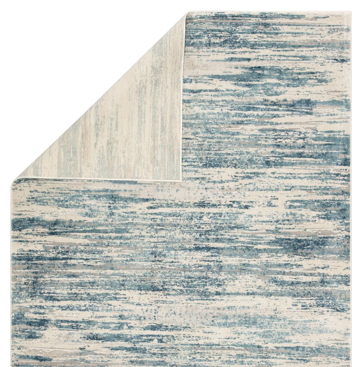 Mesala V Area Rug - 8'10" X 11'9" - Blue/Ivory - Image 4