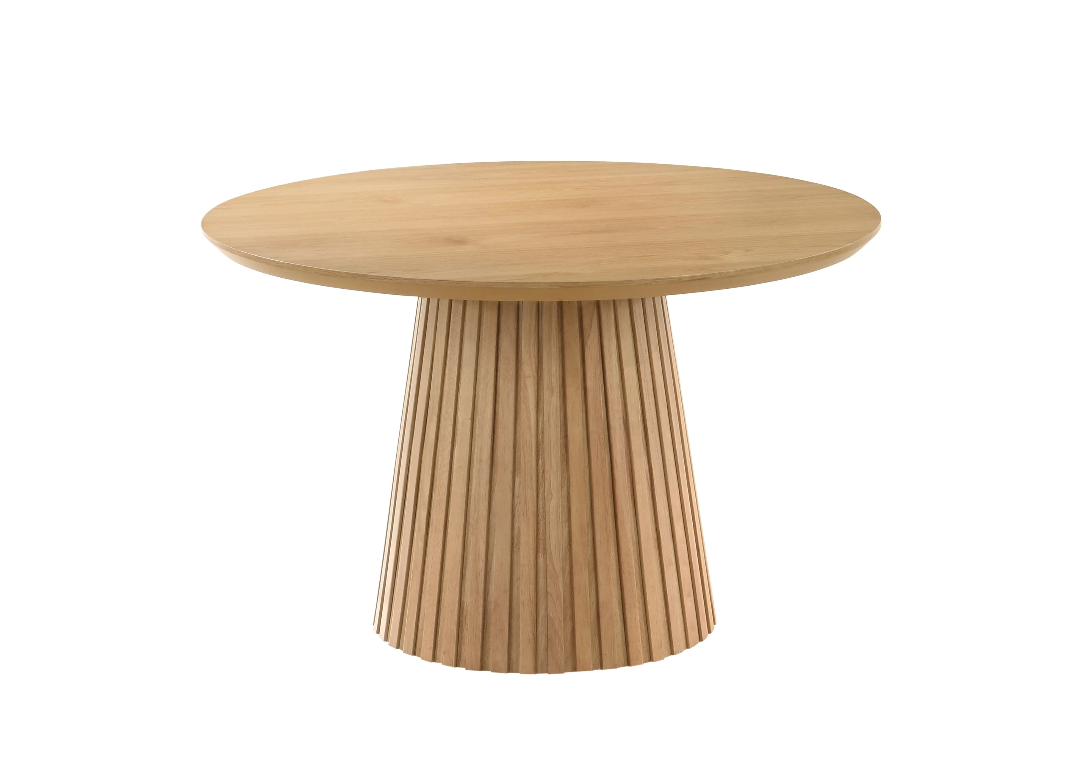 Mikael Round Dining Table - Light Oak