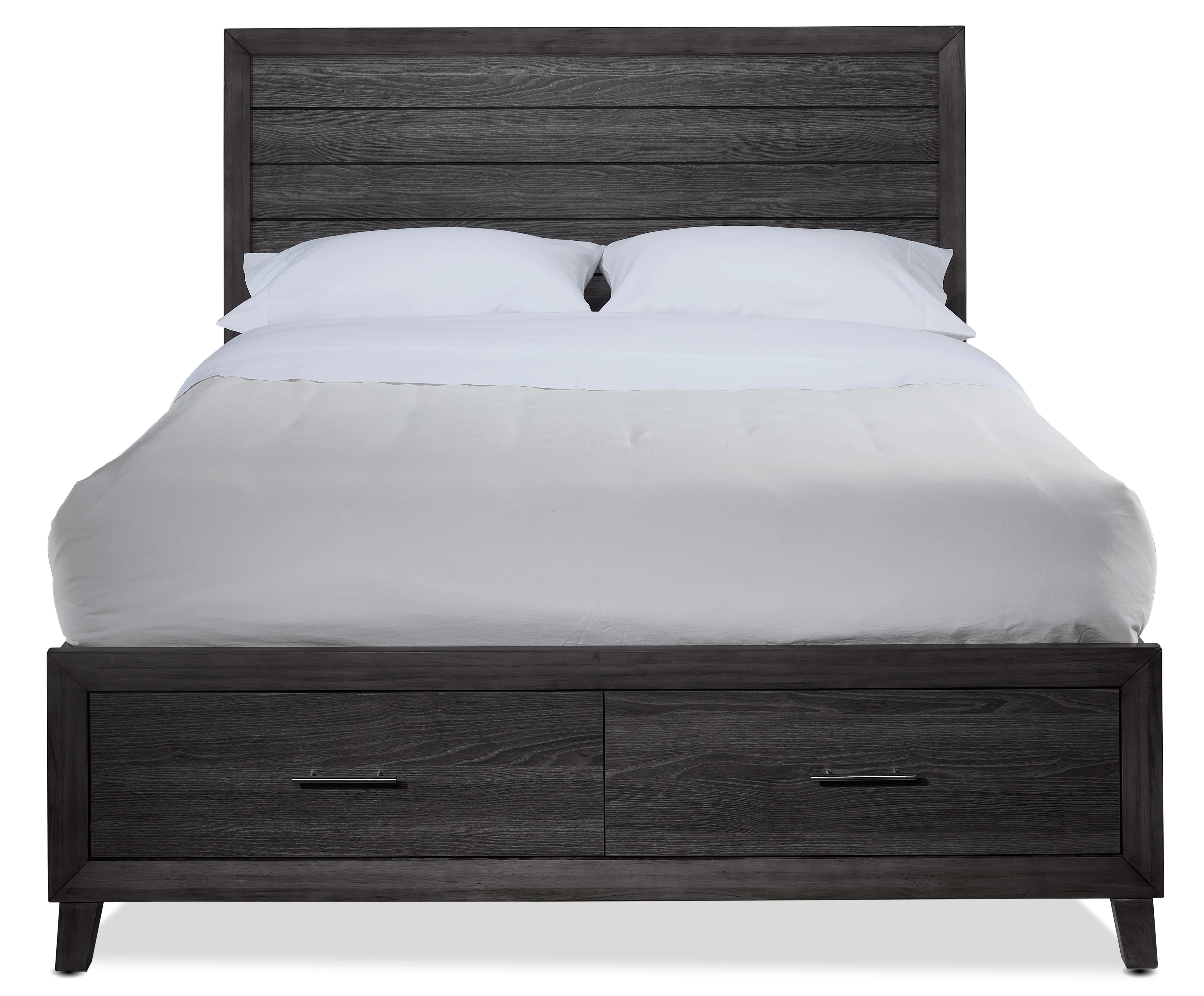 Miller 5-Piece King Storage Bedroom Package - Grey - Image 4