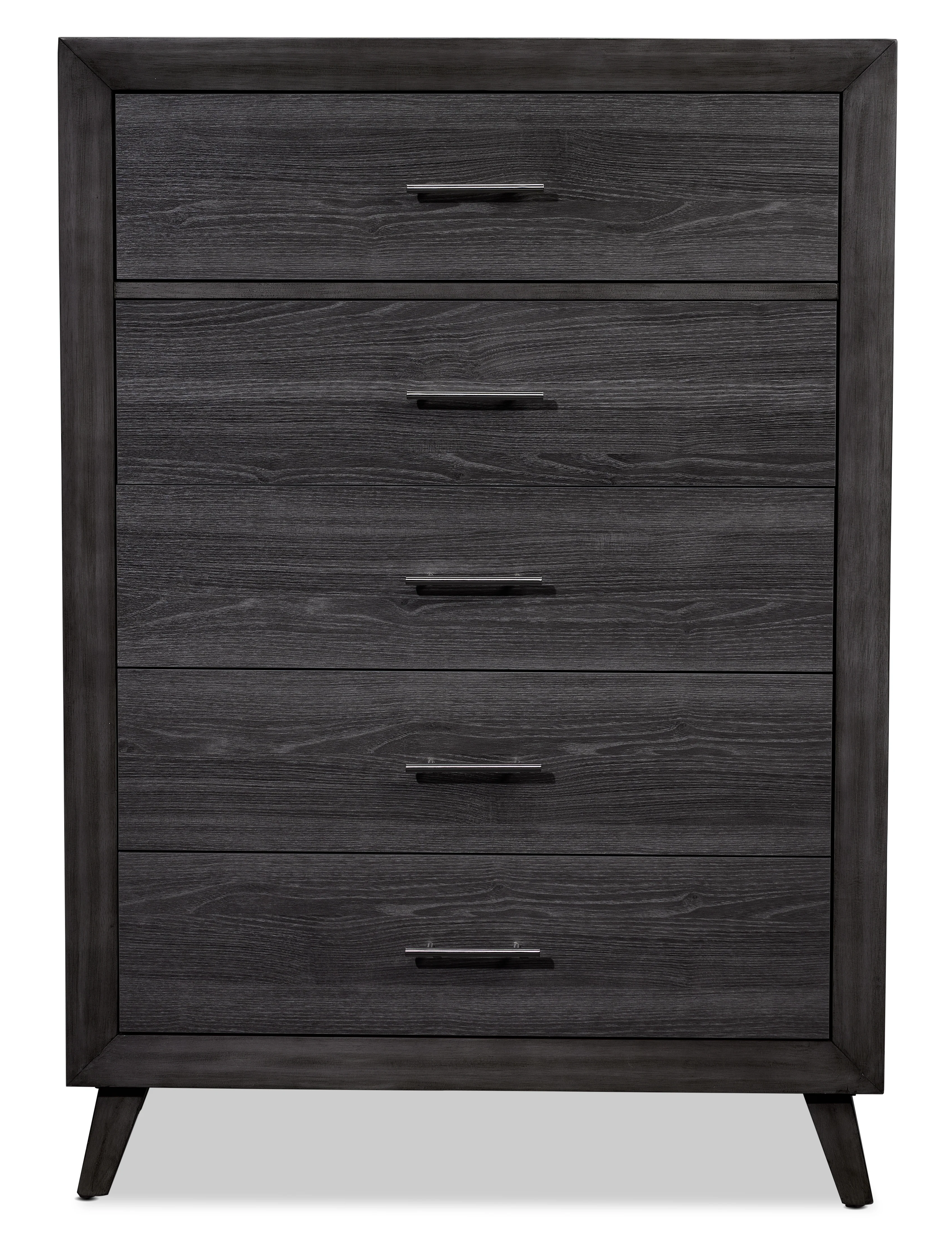 Miller 5-Piece King Storage Bedroom Package - Grey - Image 8