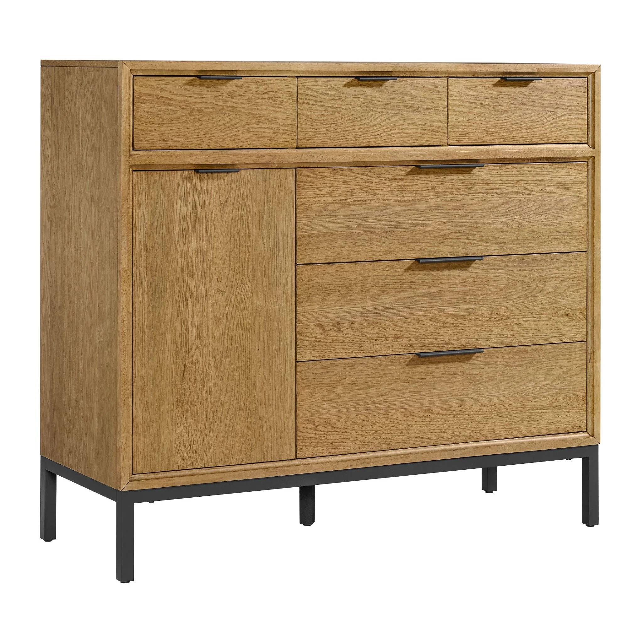 Feeling Connected - Newport Gentlemen's Chest - Oak and Black