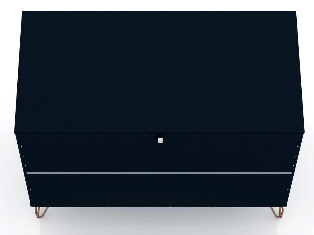 Nuuk 3-Drawer Dresser - Midnight Blue - Image 5