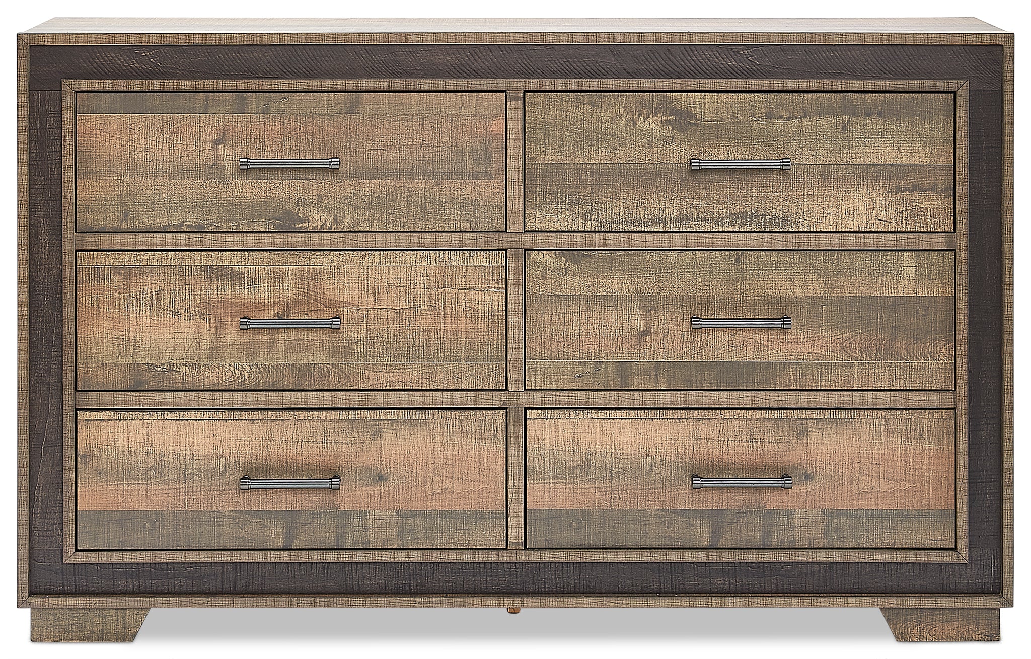 Orlando 6-Piece Queen Bedroom Package - Weathered Brown - Image 5