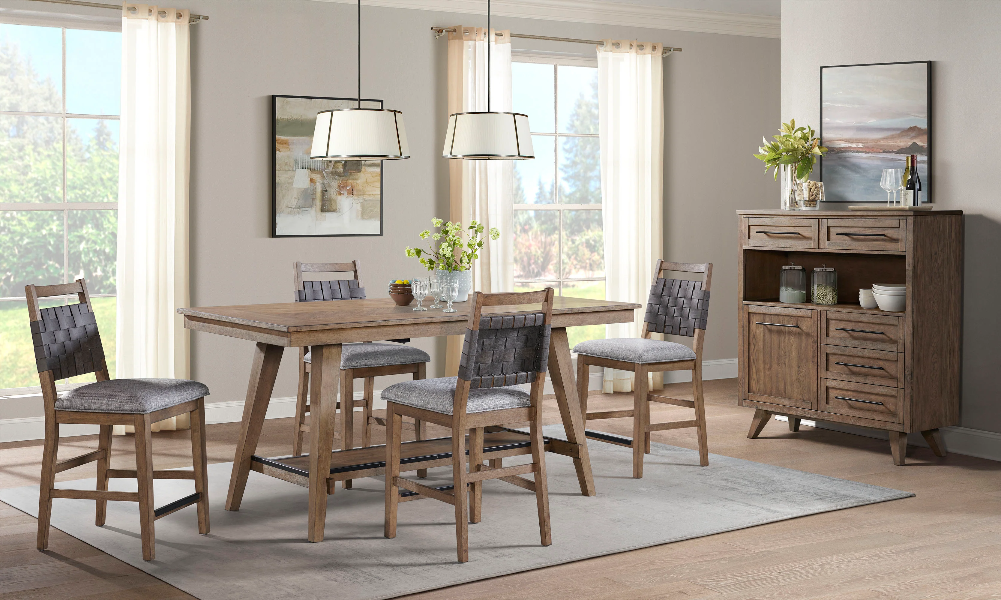 Oslo Server - Weathered Chestnut - Image 2