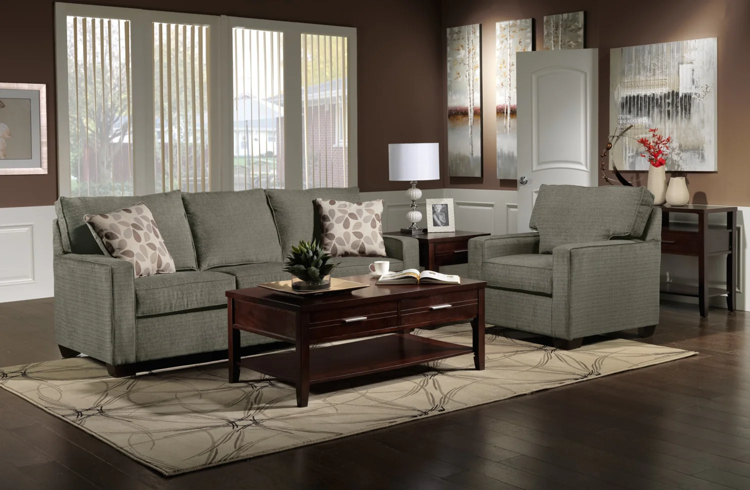 Perkin Full Sofa Bed - Graphite - Image 3