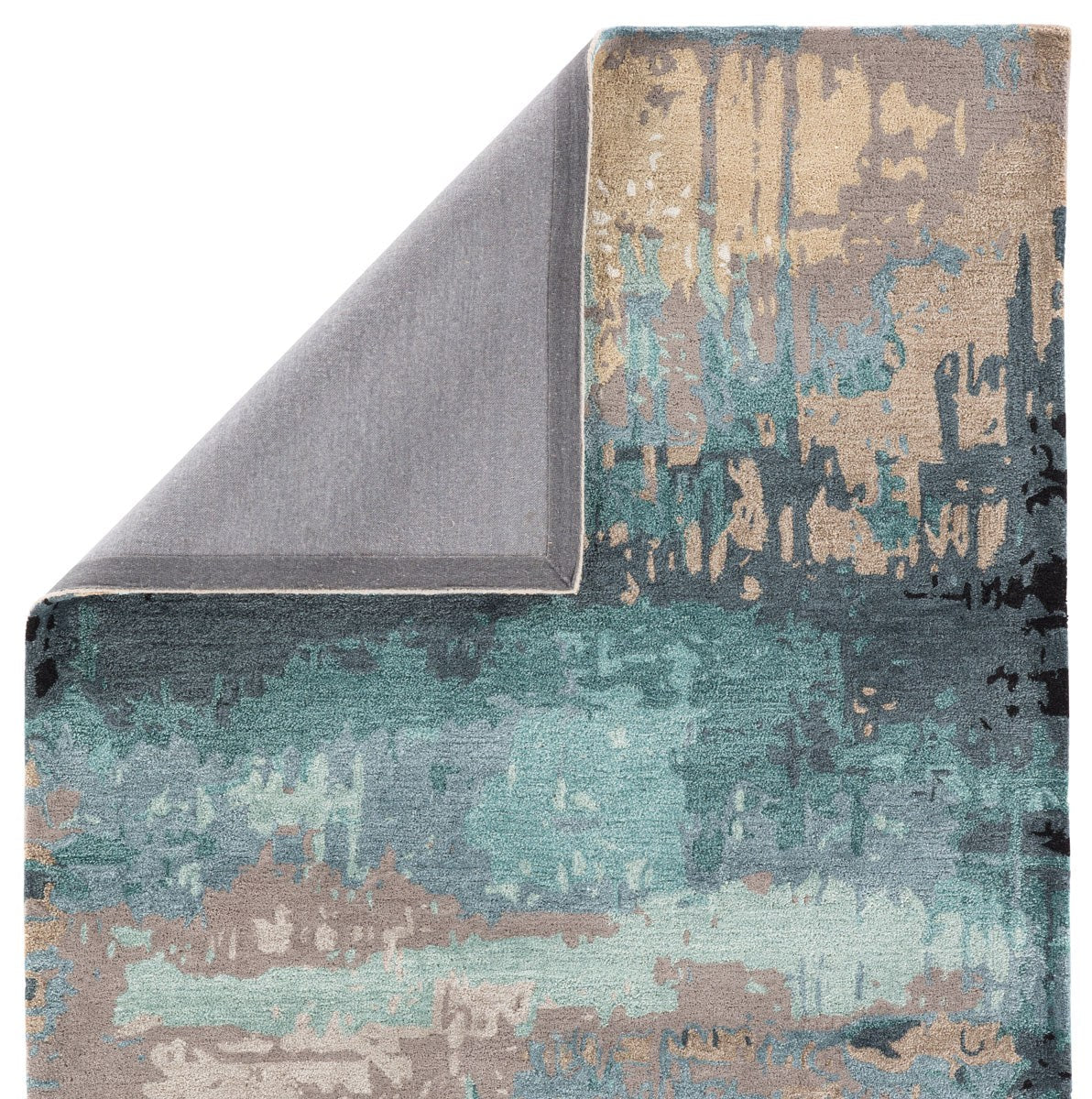 Ptolemaios X Area Rug - 5' X 8' - Blue/Grey - Image 4