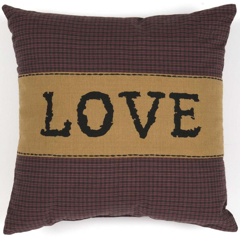 Roosevelt 12 x 12 Pillow - Merlot/Mustard
