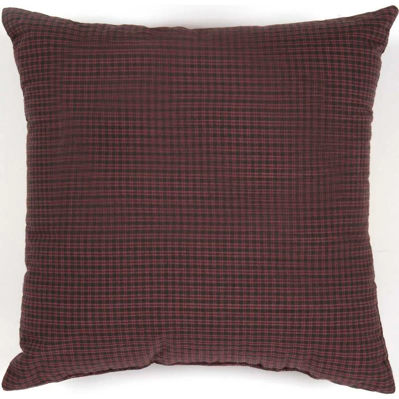Roosevelt 12 x 12 Pillow - Merlot/Mustard - Image 3