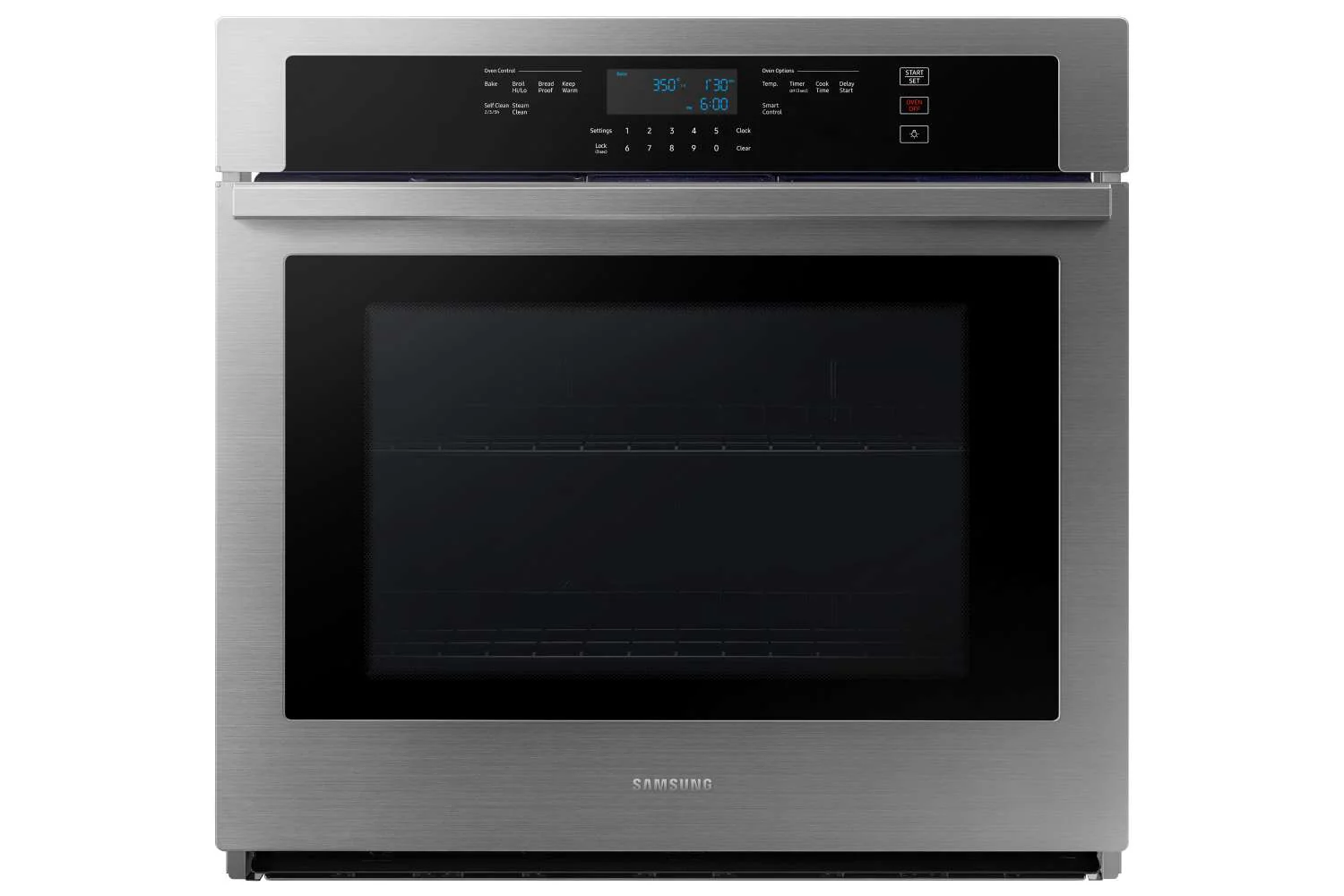 Samsung 5000 Series Stainless Steel Kitchen Package with Wall Oven, Electric Cooktop, and Hood Fan - Image 5