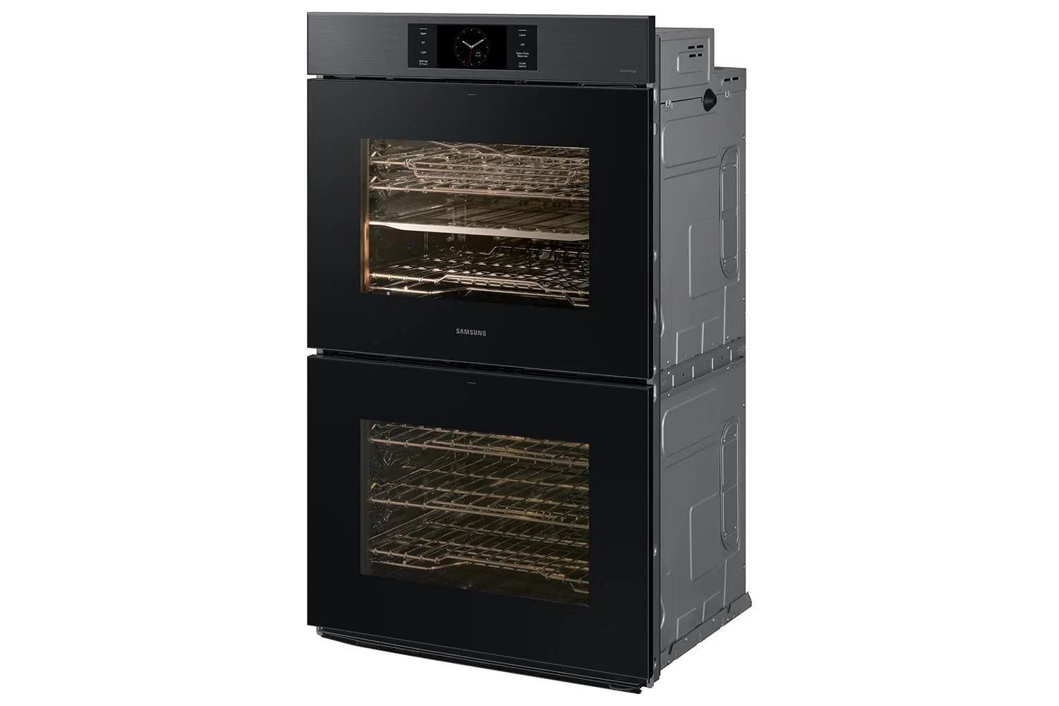 Samsung BESPOKE Matte Black Double Wall Oven (10.2 cu. ft) - NV51CG700DMTAA - Image 2
