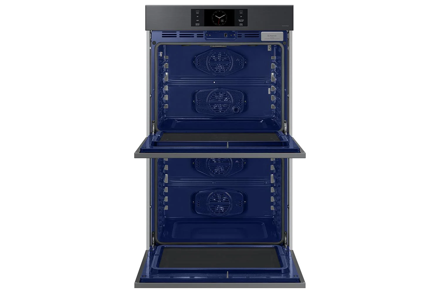 Samsung BESPOKE Matte Black Double Wall Oven (10.2 cu. ft) - NV51CG700DMTAA - Image 4