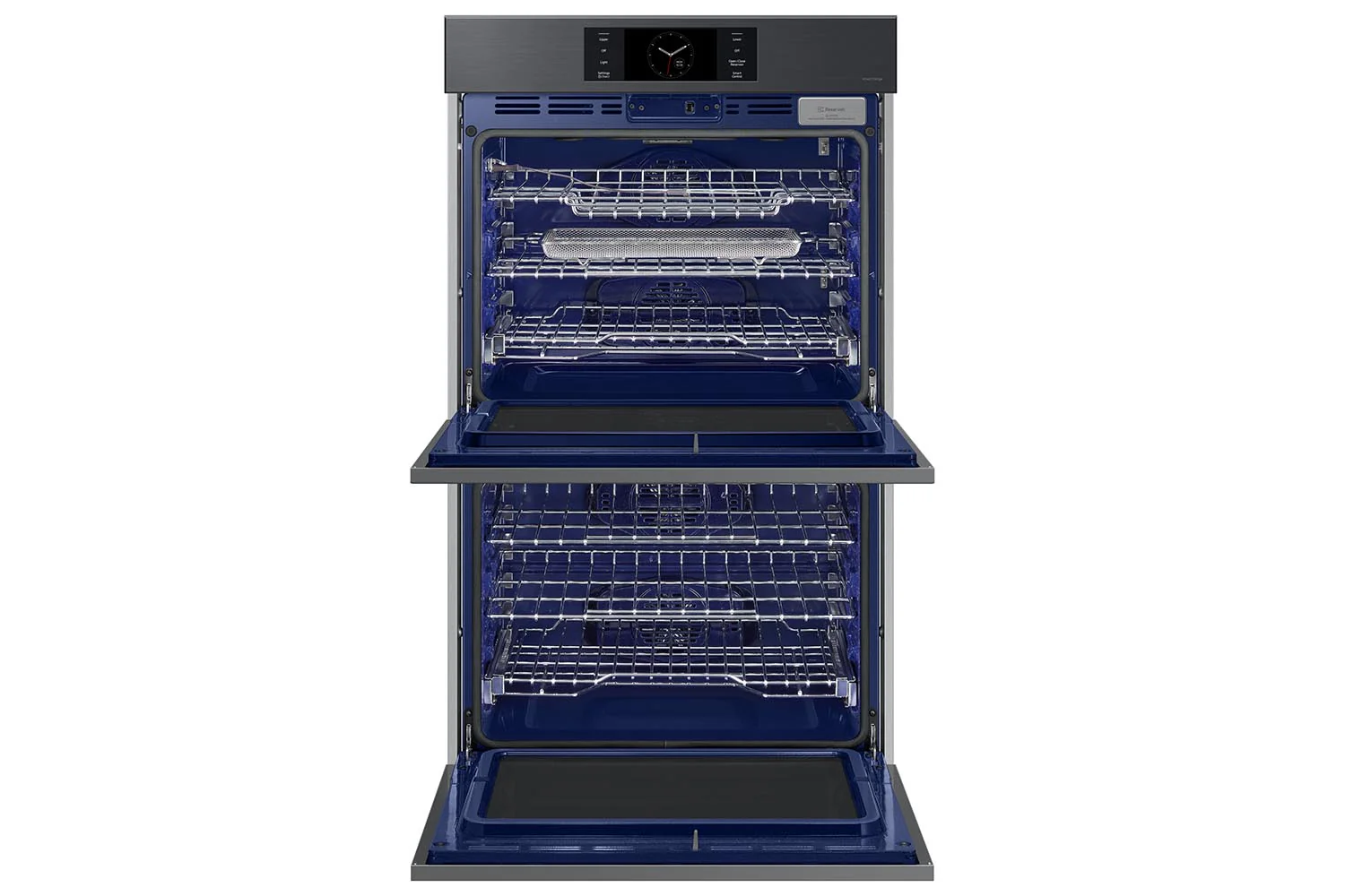 Samsung BESPOKE Matte Black Double Wall Oven (10.2 cu. ft) - NV51CG700DMTAA - Image 5