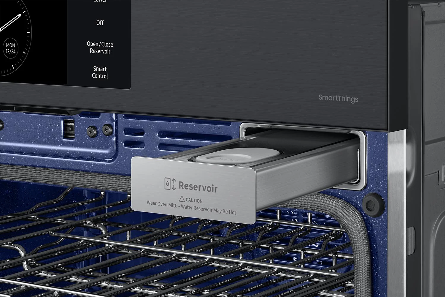 Samsung BESPOKE Matte Black Double Wall Oven (10.2 cu. ft) - NV51CG700DMTAA - Image 8