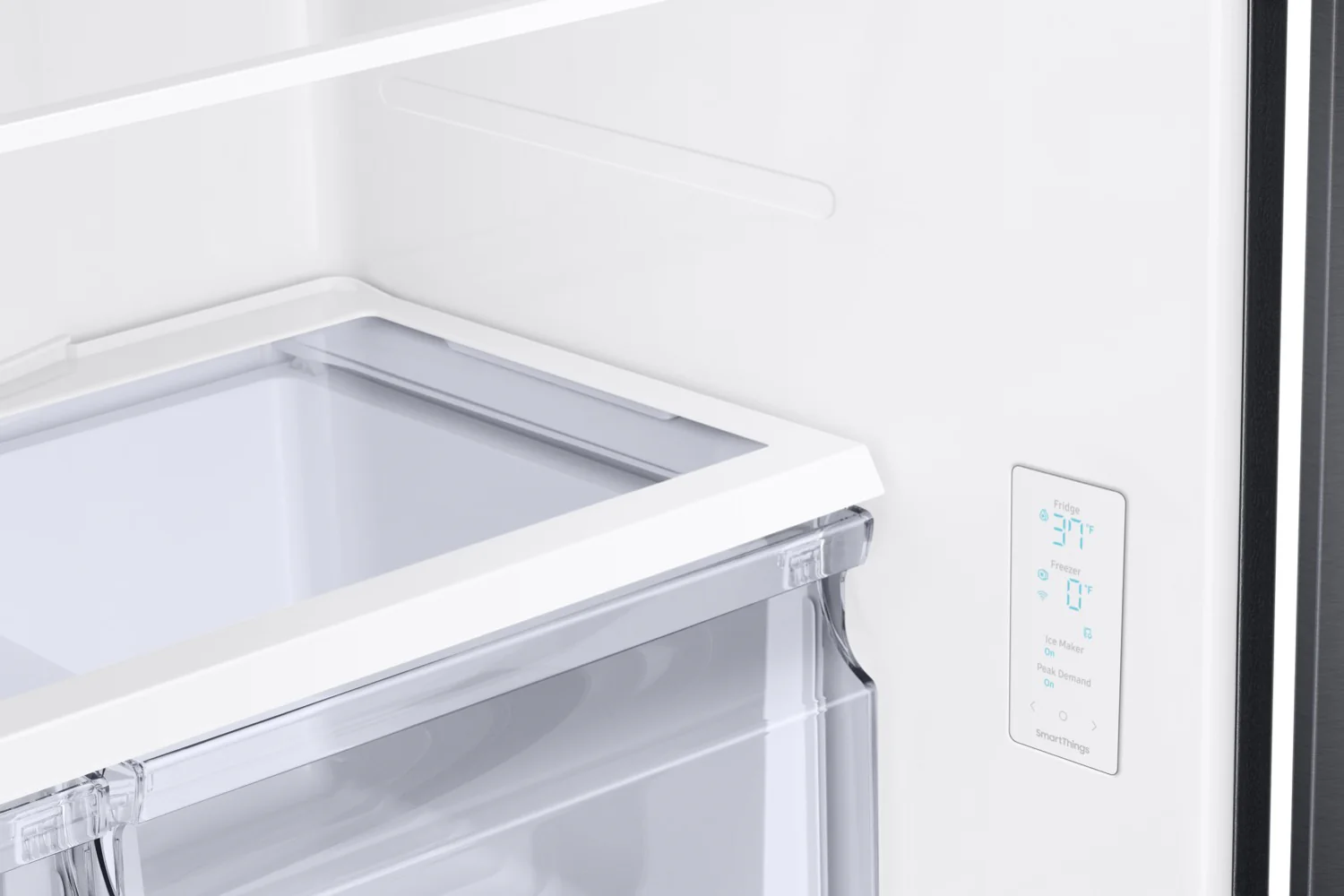 Samsung Black Stainless Steel Counter Depth French Door (17.5 Cu.Ft) - RF18A5101SG/AA - Image 5
