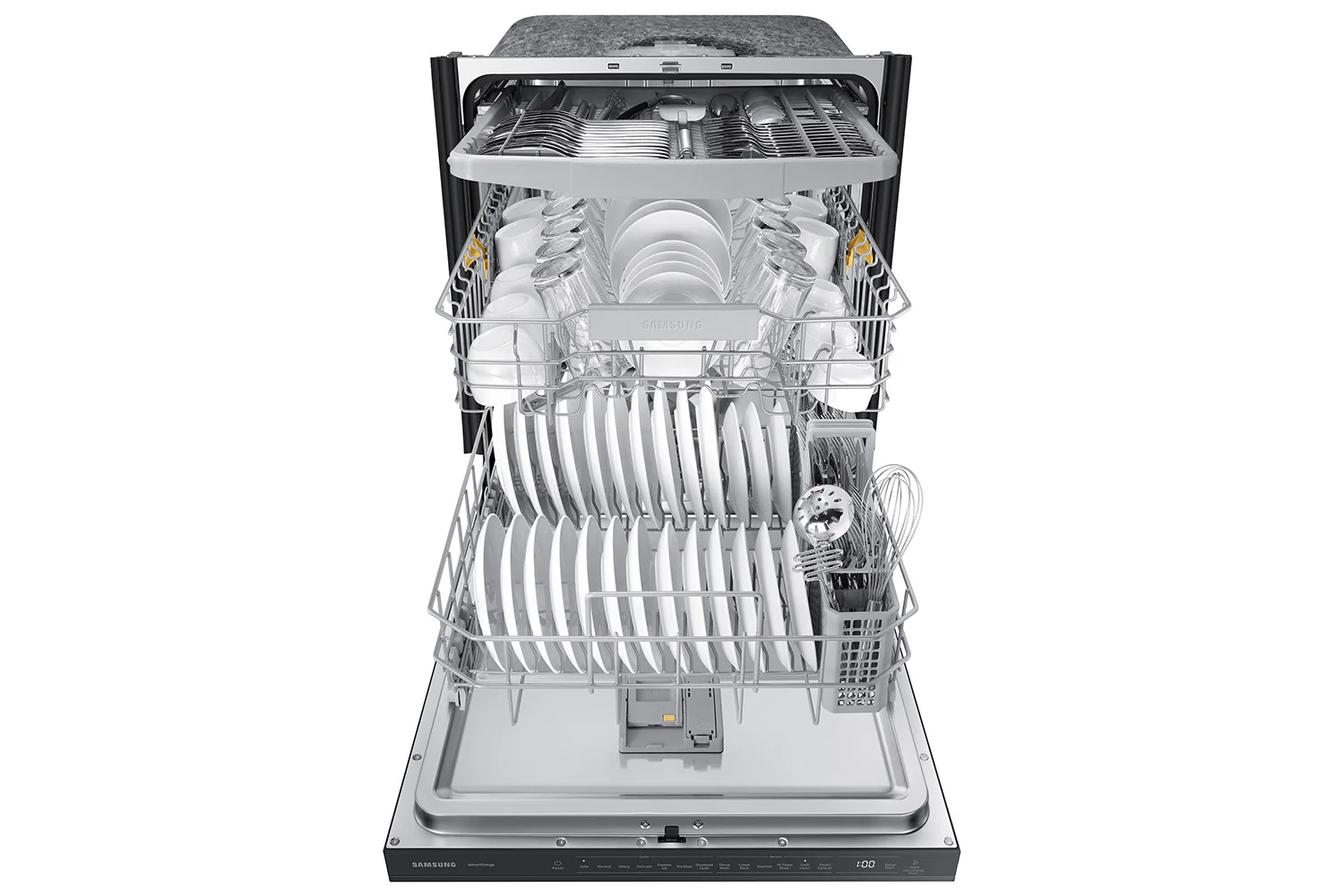 Samsung Matte Black Steel 3rd Rack Dishwasher - DW80CG5451MTAA - Image 6