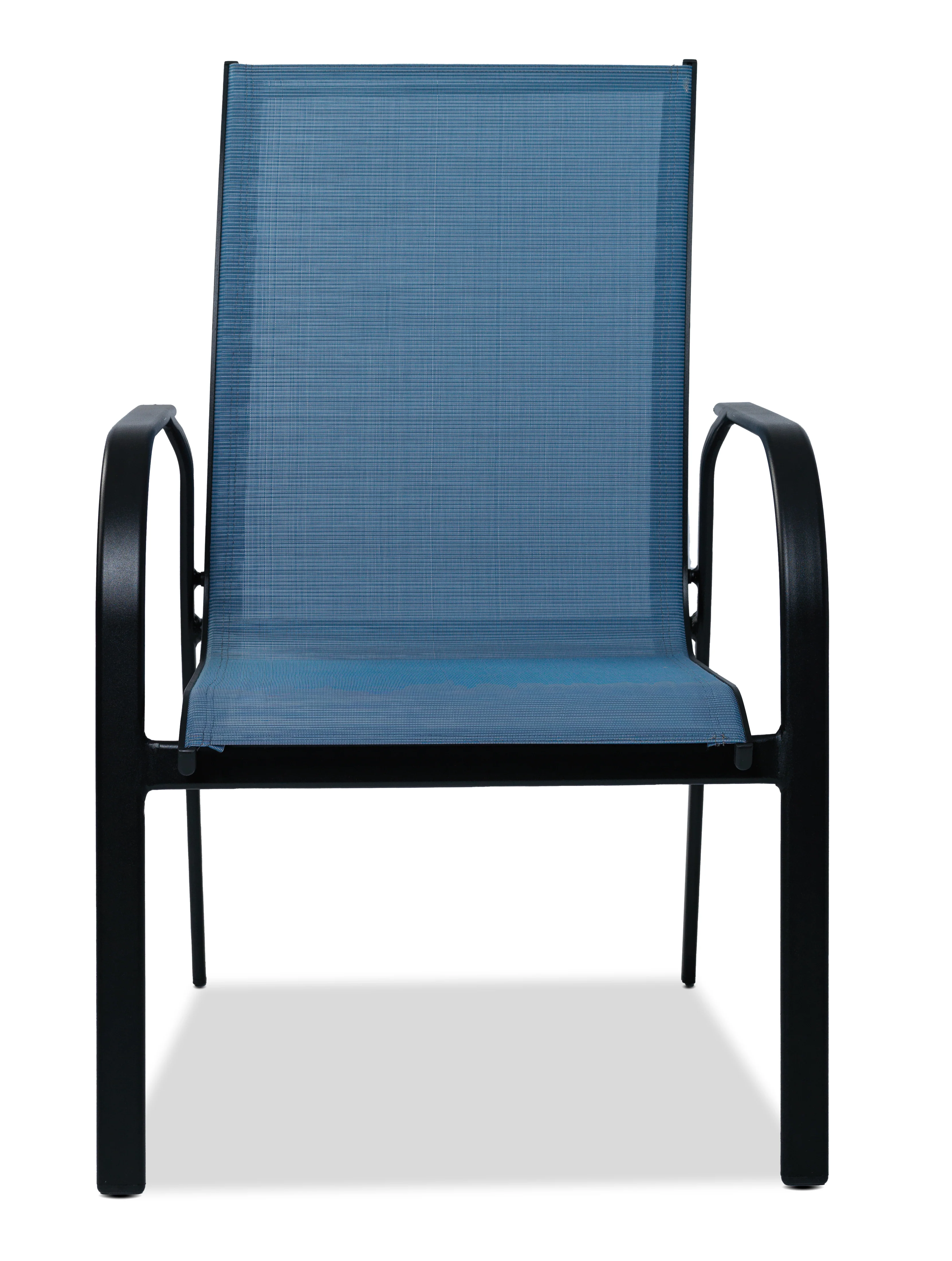 Seabrook Outdoor Dining Chair - Blue - Image 2