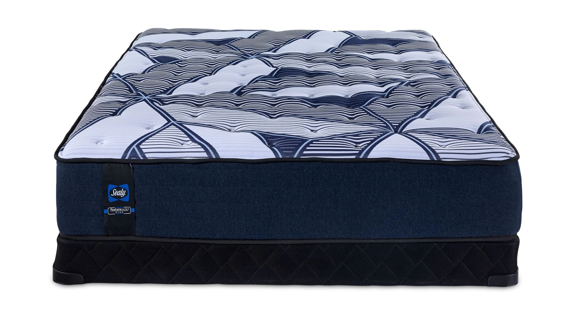 Sealy Posturepedic® Plus Sterling - Callie II Firm Tight Top Full Mattress and Low Profile Boxspring - Image 2