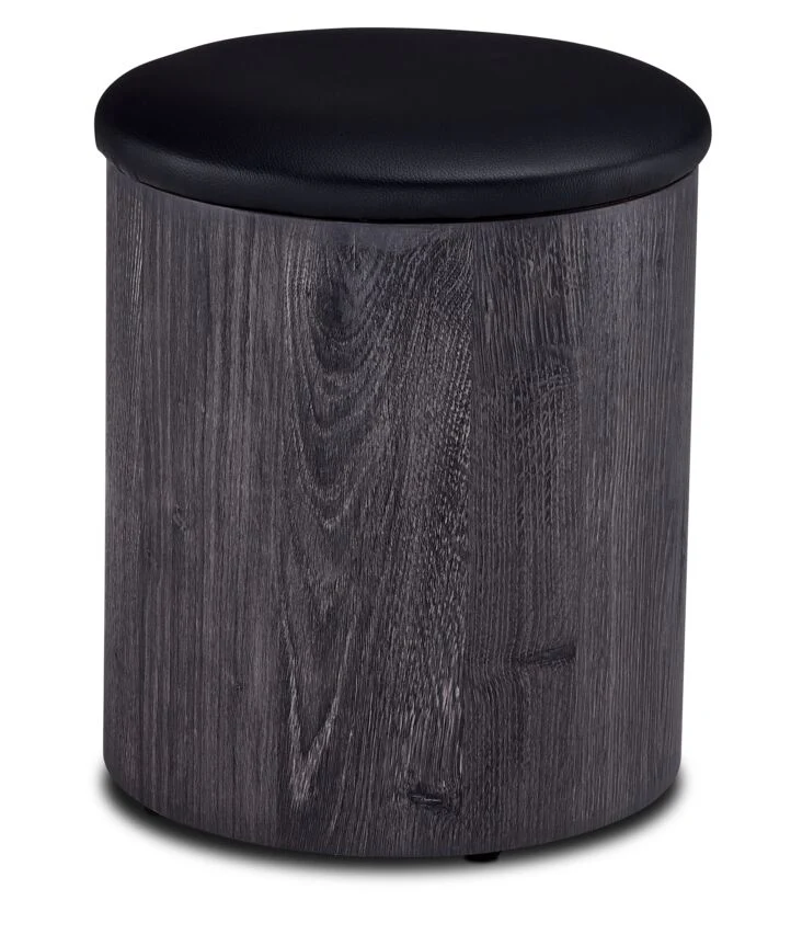 Serpentine II Stool - Dark Grey