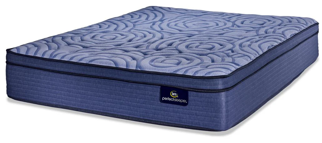 Serta® Perfect Sleeper Tempest Medium Euro Top King Mattress and Split Boxspring Set - Image 2