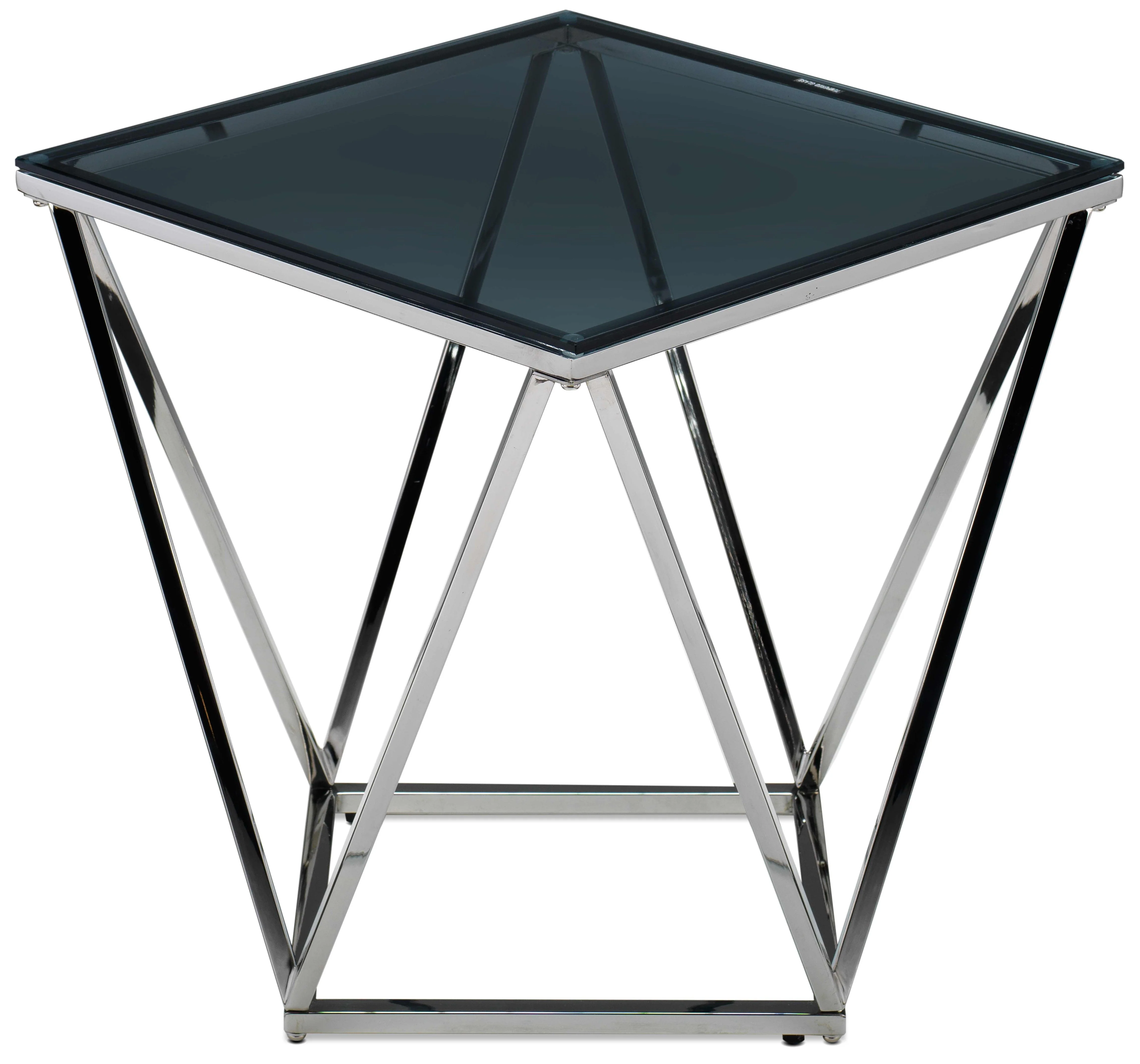 Skylar Coffee Table and Two End Tables - Silver and Black - Image 4