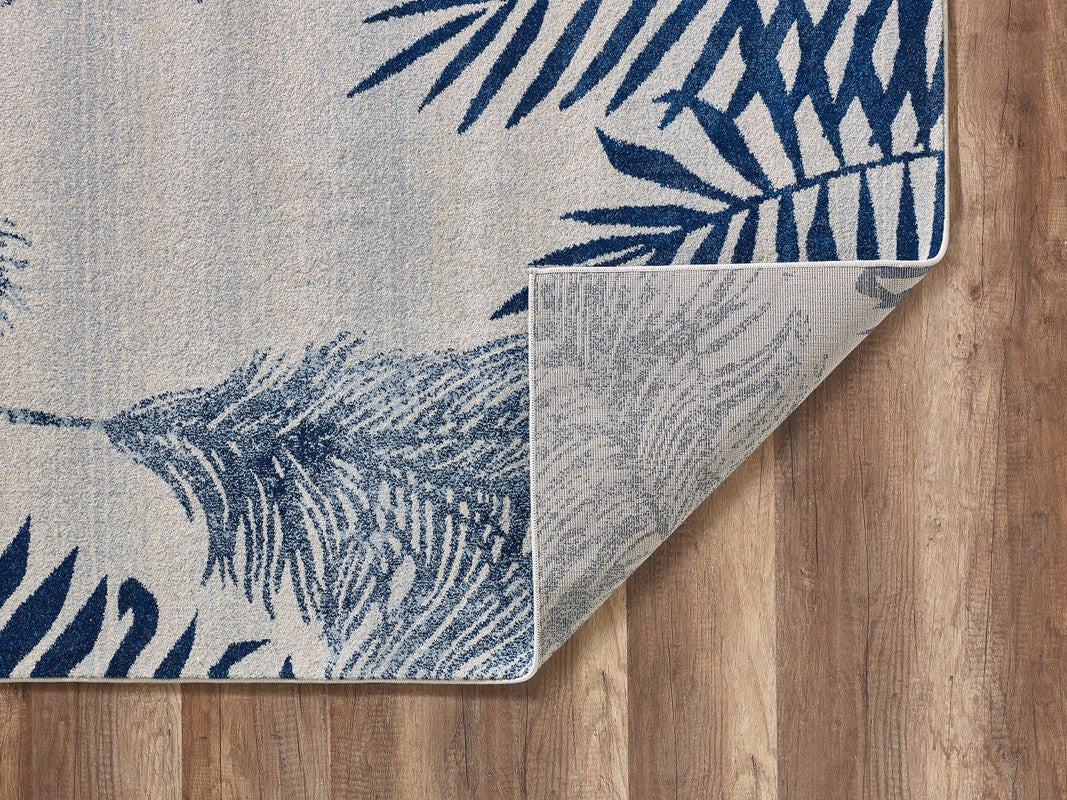 Sumallo VIII Area Rug - 5'3" x 7'7" - Ivory/Navy - Image 4