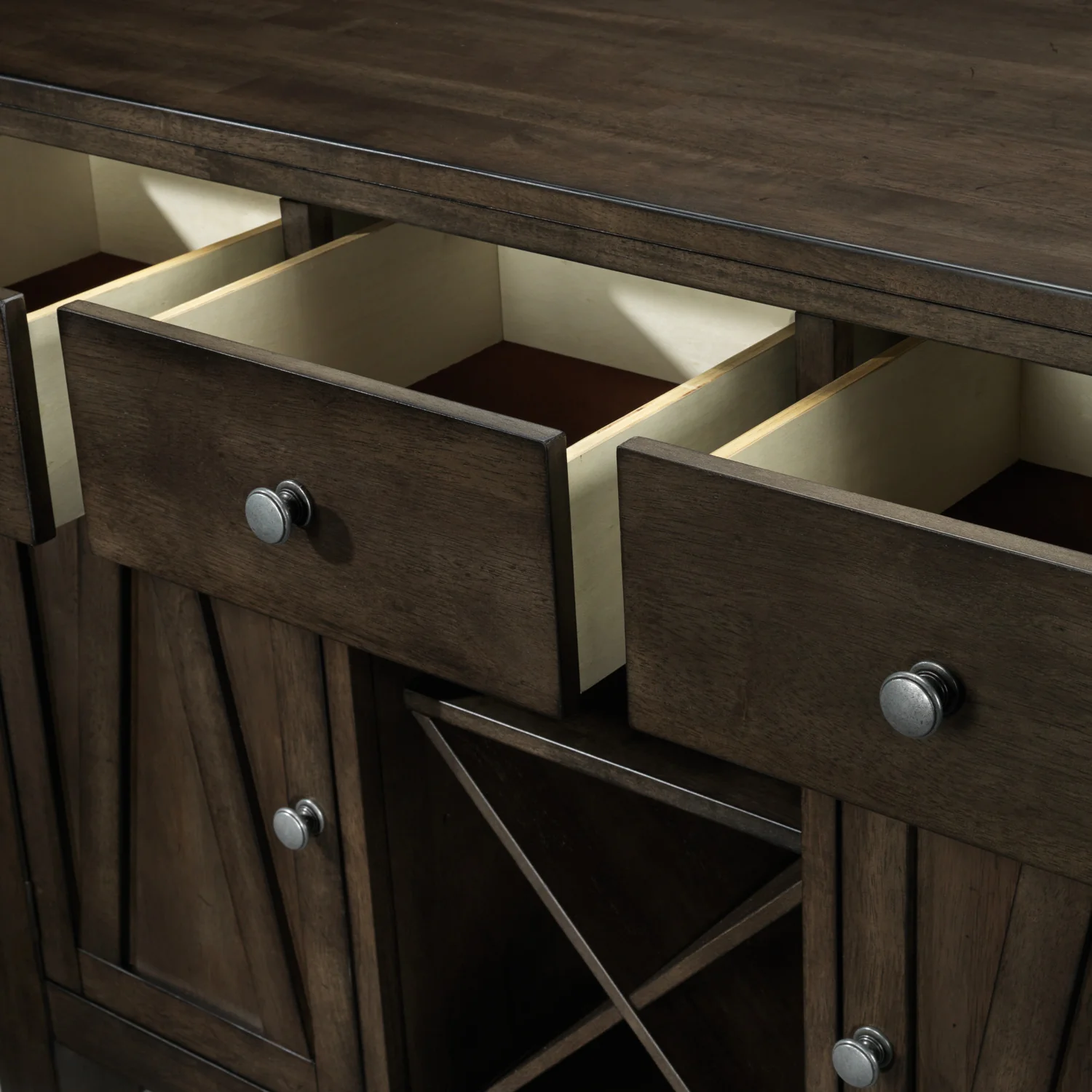 Thompson Server - Dark Oak - Image 4