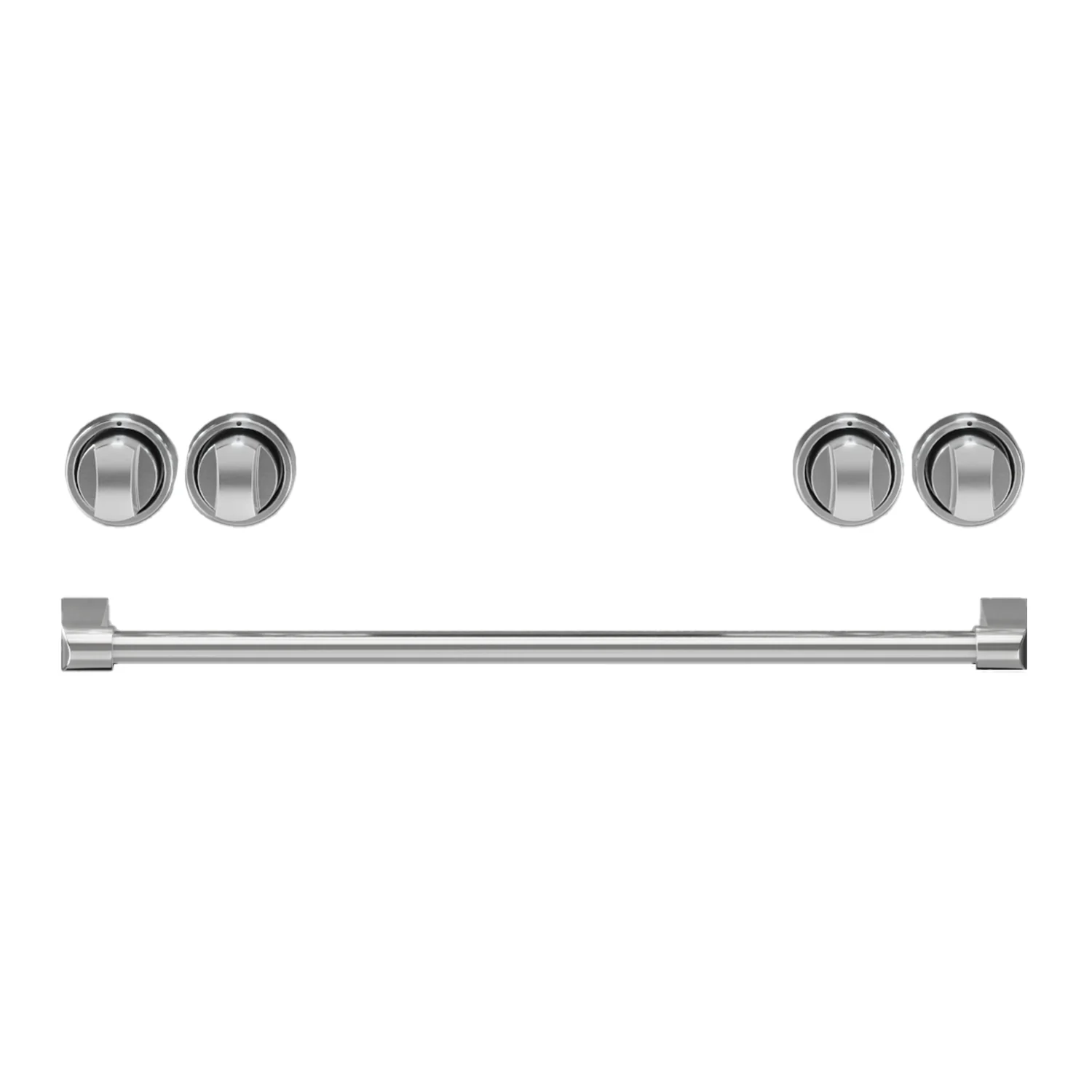 Thor Kitchen Stainless Steel Handle and Knob Kit for 30” Gas Range - CKA-RG30-SS