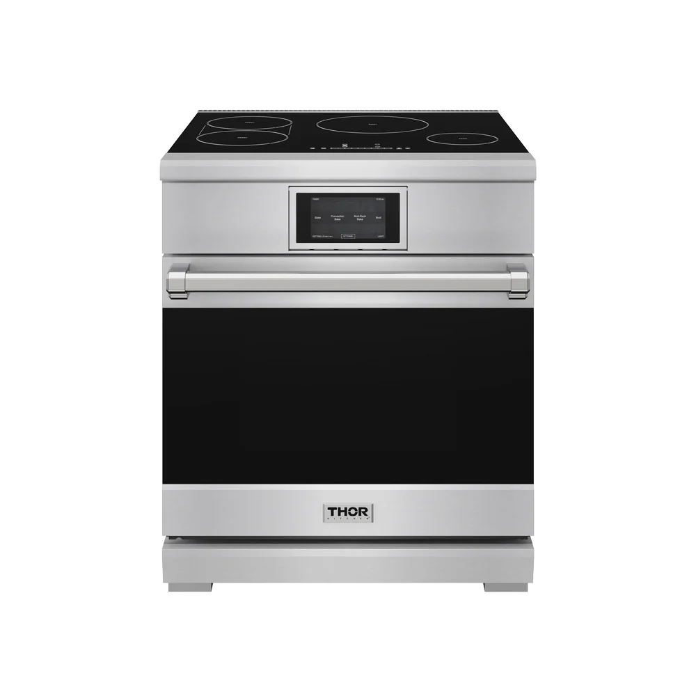 Thor Kitchen Stainless Steel Professional Induction Range (4.8 Cu. Ft.) - XRI30E