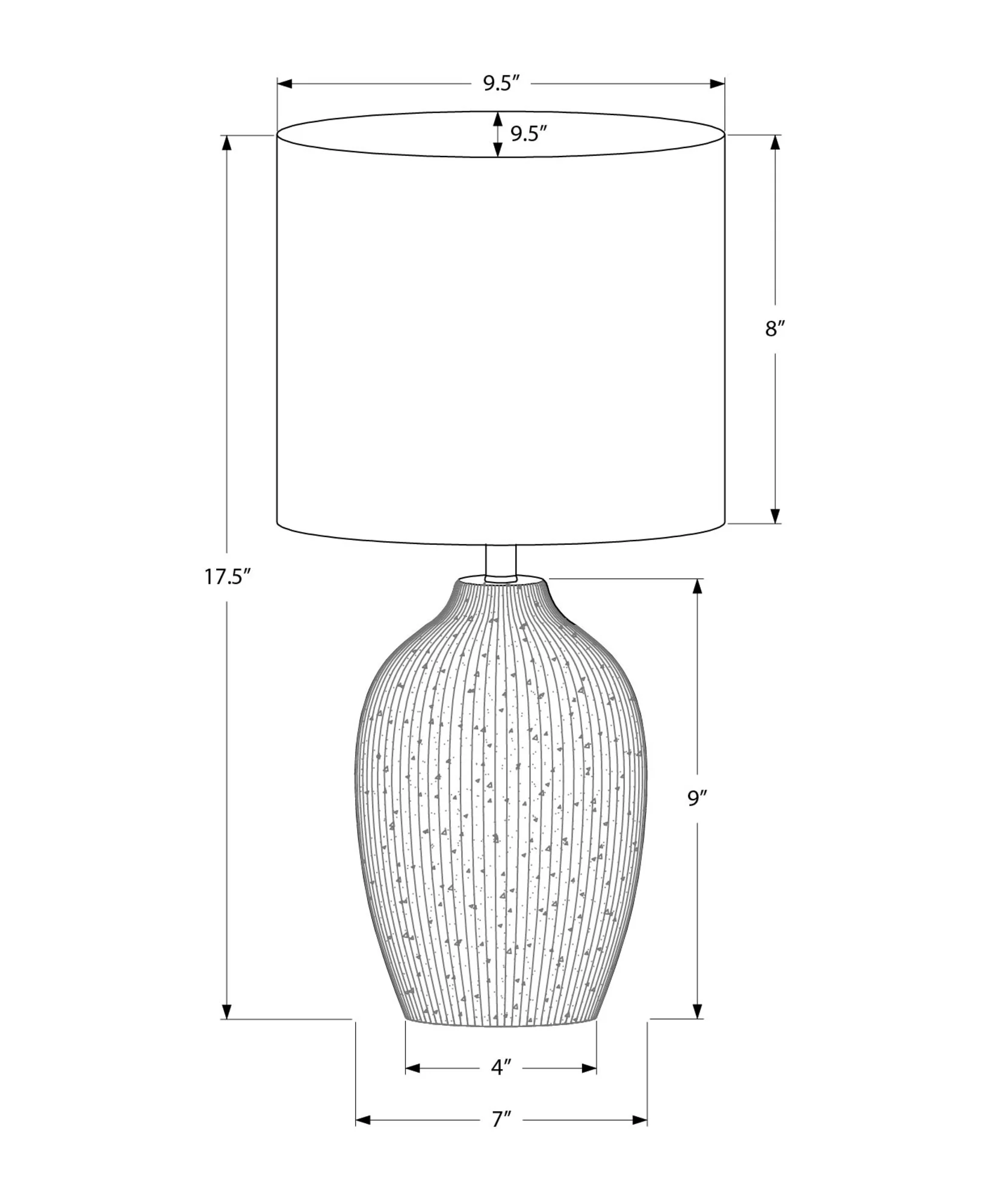 Tiva Table Lamp - Beige - Image 3