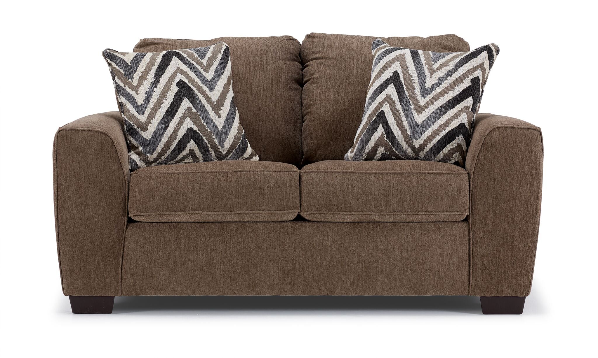 Tuscan Loveseat - Brown - Image 2