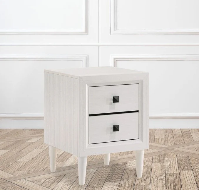 Vivian Night Table - White - Image 2