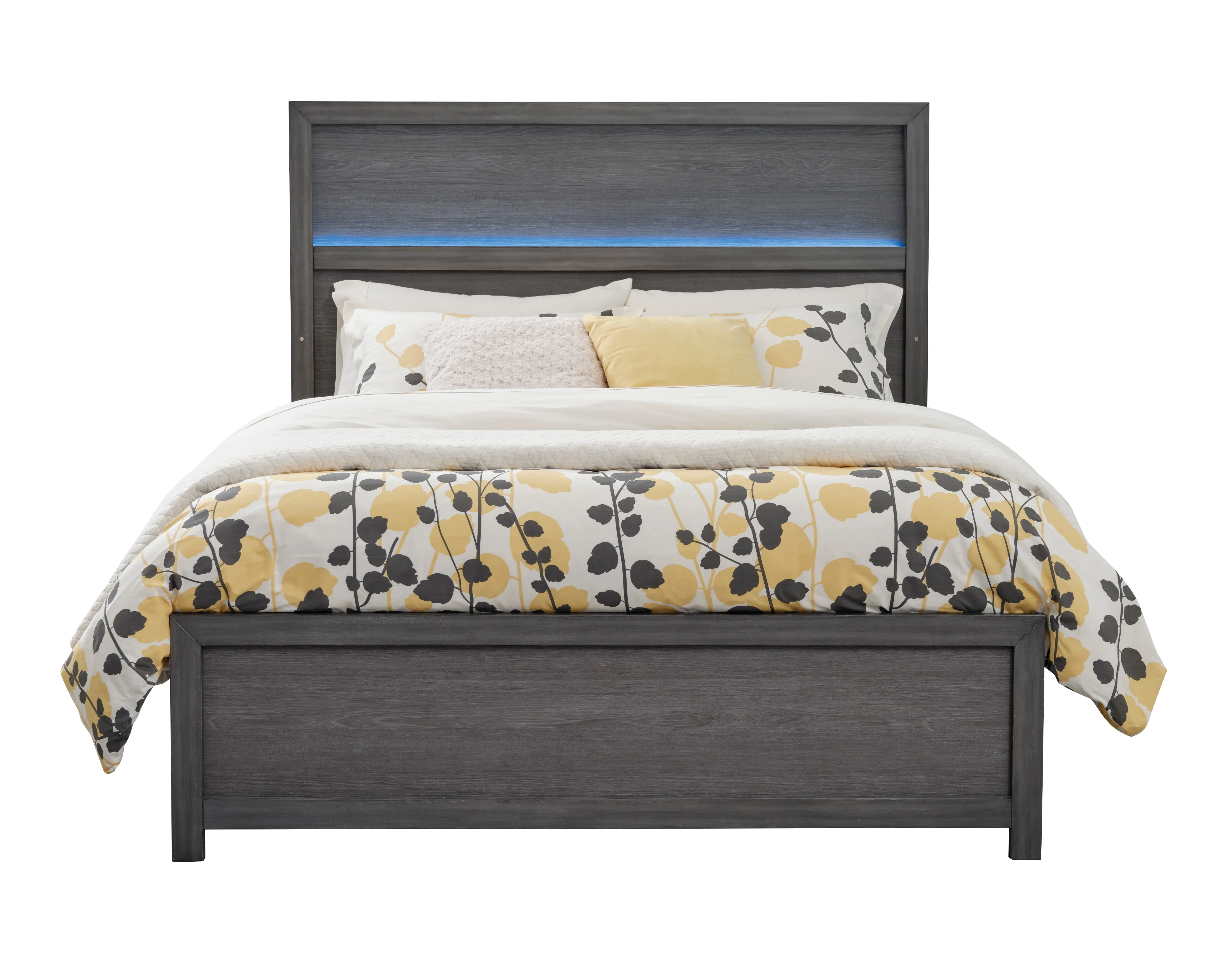 Westpoint 3-Piece Queen Bed - Weathered Grey - Image 2