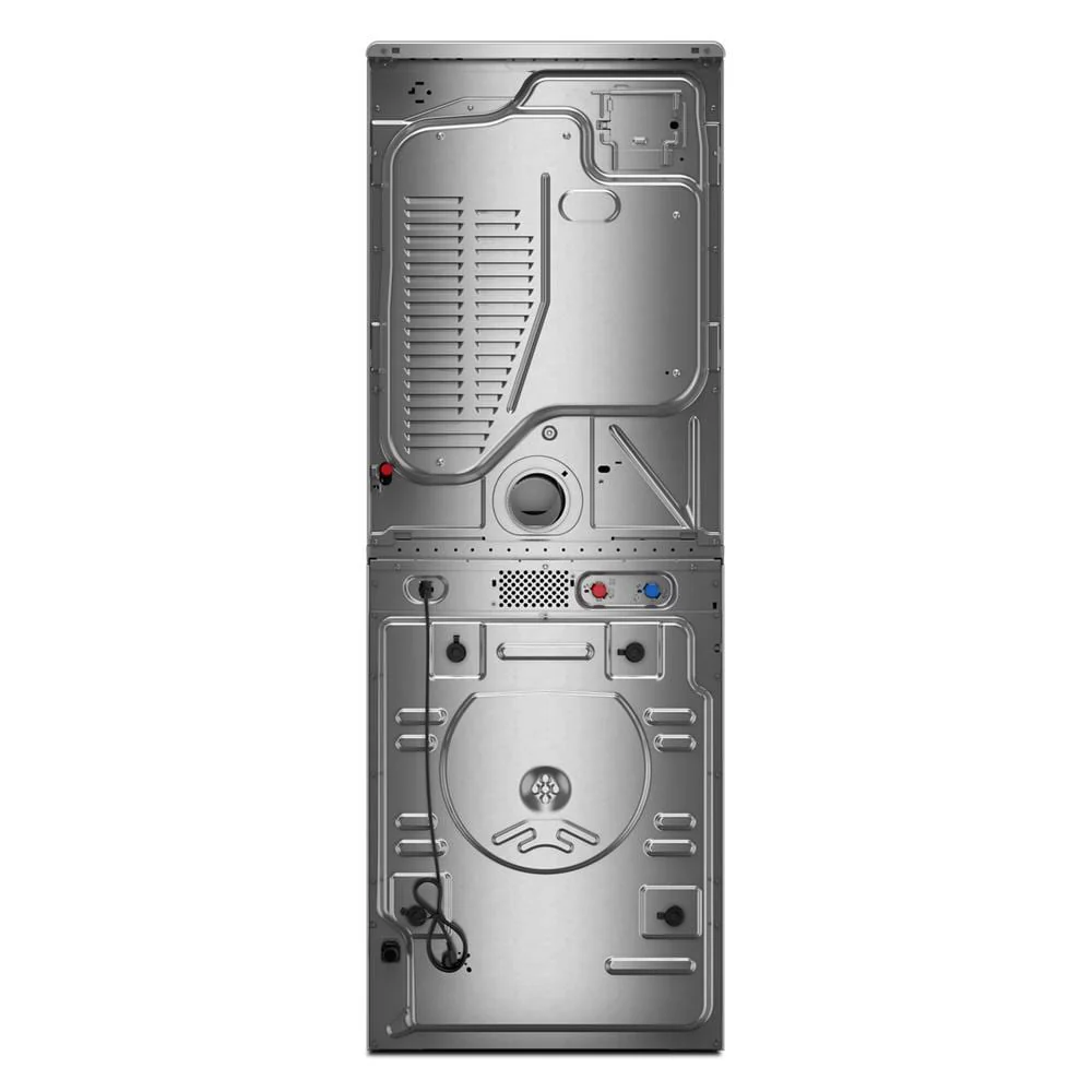 Whirlpool Radiant Silver Front Load Laundry Tower with FreshFlowTM Vent System and UV Clean Technology (5.2 cu. ft. Washer & 7.4 cu. ft. Gas Dryer) - WGF5727TR - Image 4