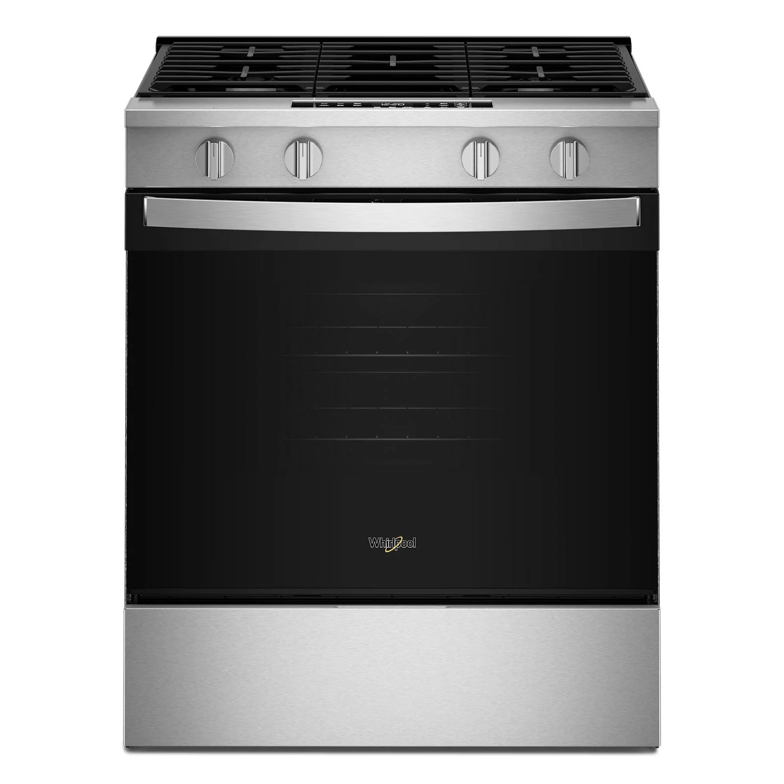 Whirlpool Stainless Steel Slide-In Smart Gas Range (5.0 Cu. Ft.) - WSGS3330TS