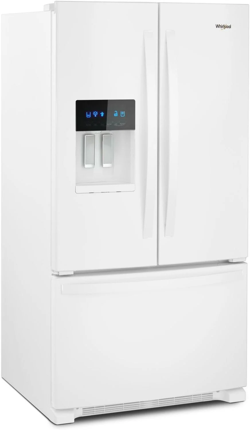 Whirlpool White French Door Refrigerator (25 Cu. Ft.) - WRF555SDHW - Image 3