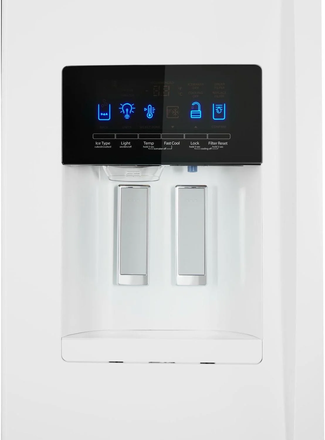 Whirlpool White French Door Refrigerator (25 Cu. Ft.) - WRF555SDHW - Image 4