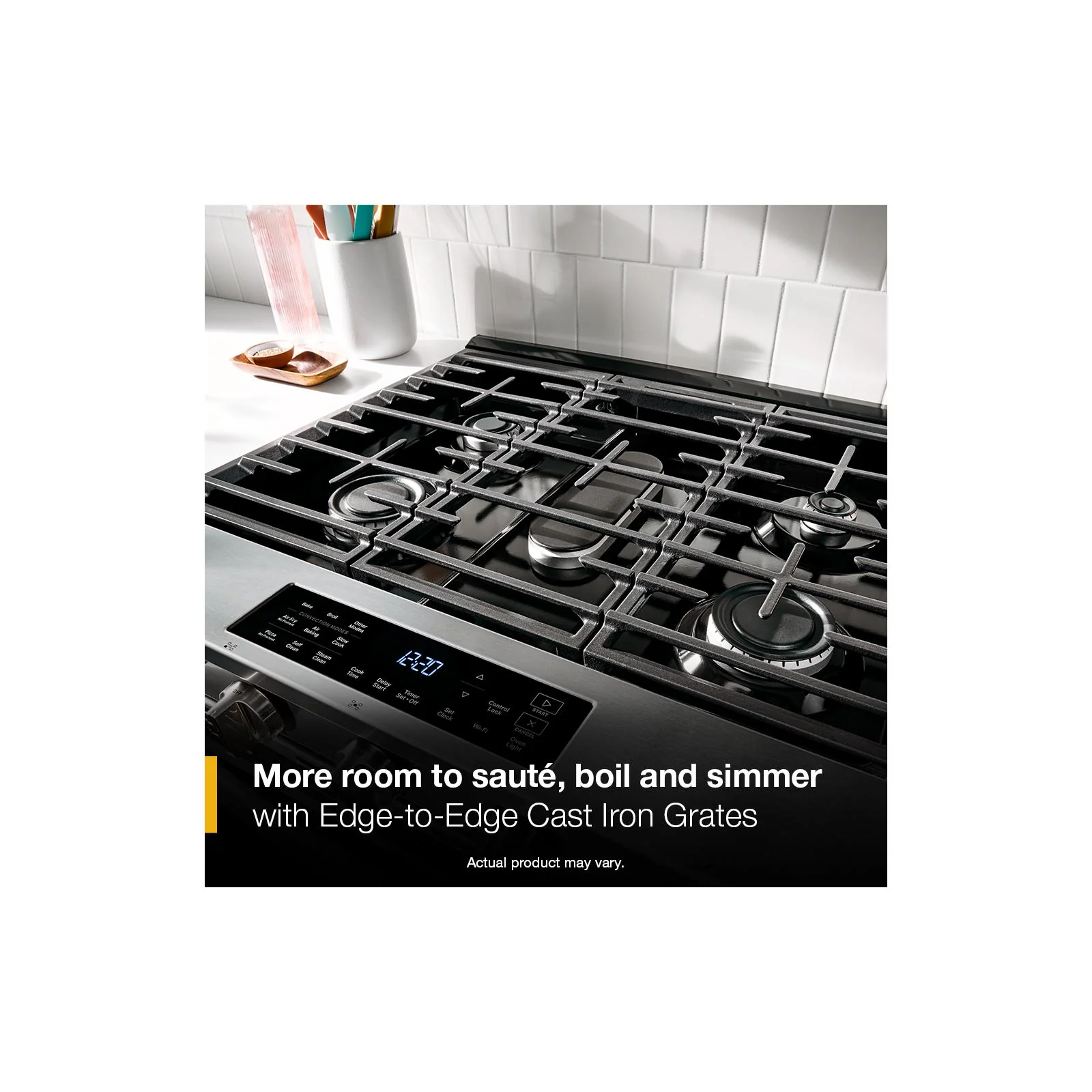 Whirlpool White Slide-In Smart Gas Range (5.0 Cu. Ft.) - WSGS3330TW - Image 14