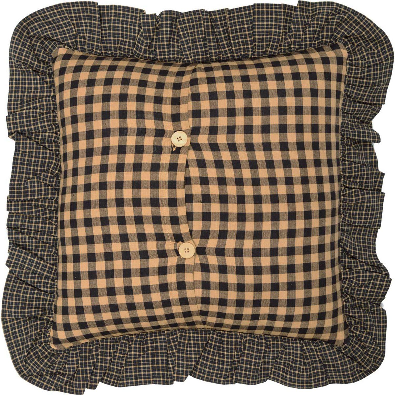 Wooddruff 18 x 18 Pillow - Natural/Burgundy - Image 3
