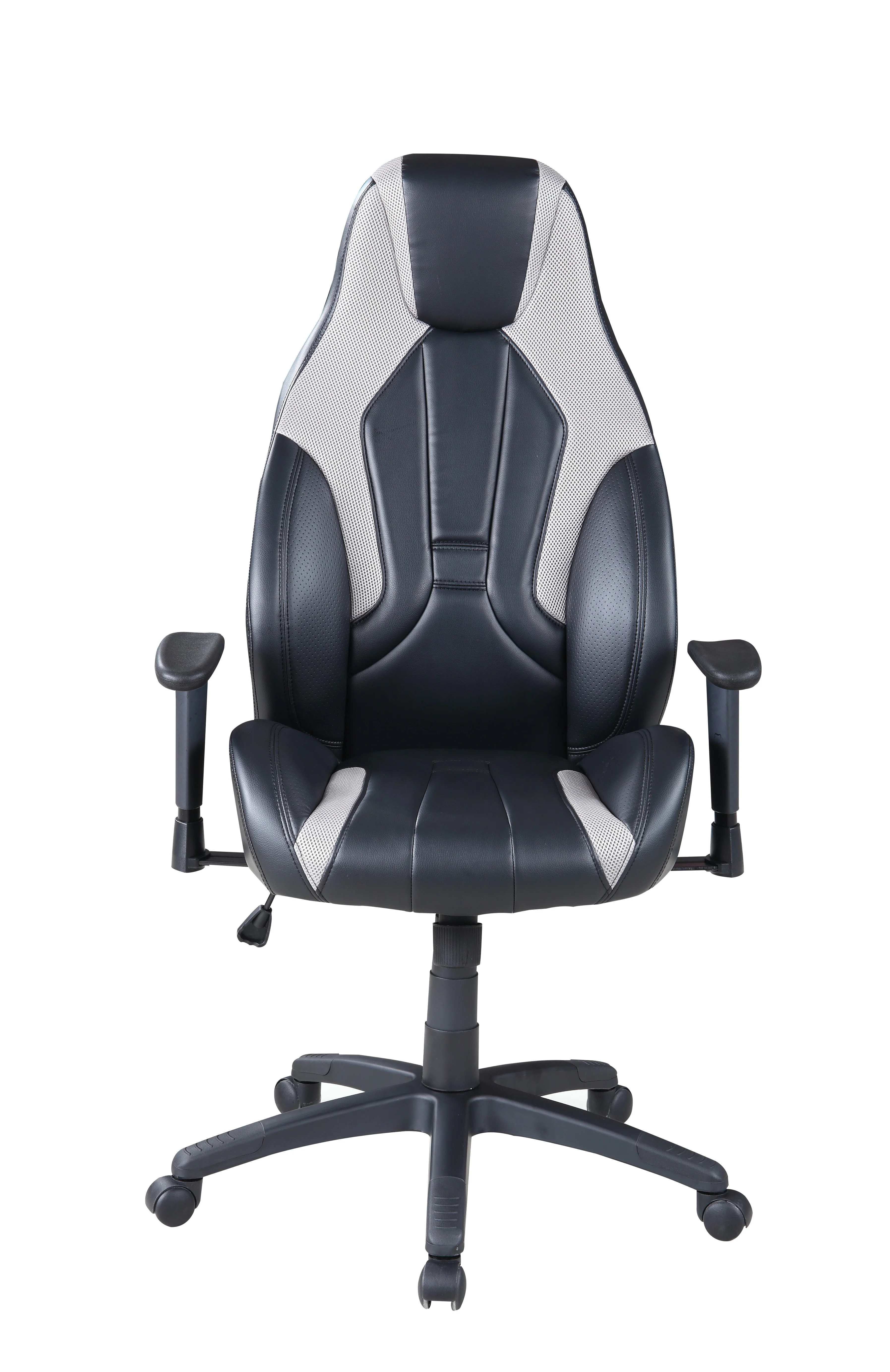 Zane Office Chair - Black and Grey - Image 3