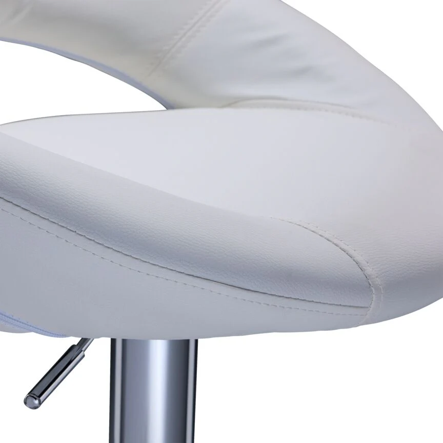Zoe Bar Height Stool - White - Image 3